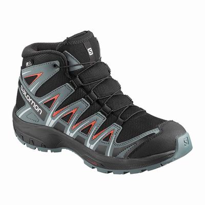 Dětské Trekové Boty Salomon XA PRO 3D MID CSWP J Černé/Růžové SA34058-720